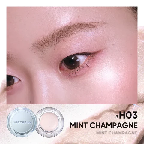 Judydoll Mint & Lilac Highlight Balm 03
