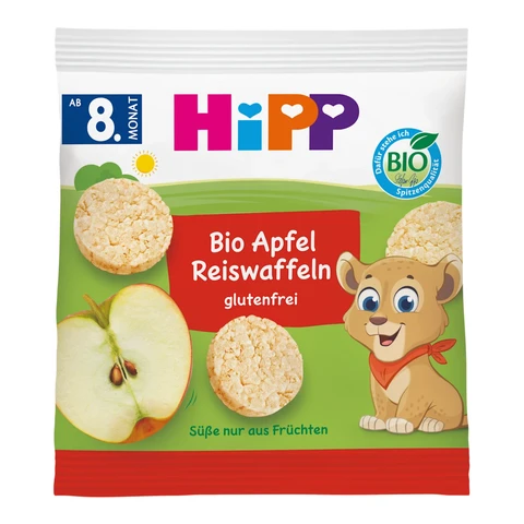 HiPP Apfel Reiswaffeln 8.Mo 30 g