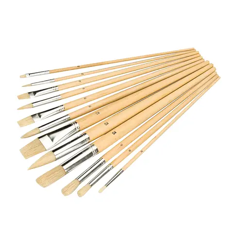 Silverline Artists Paint Brush Set 12pce