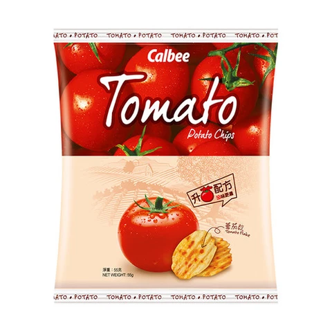 calbee Potato Crisps Tomato Flavor Snack Chips 55g
