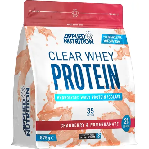 Applied Nutrition Clear Whey Protein Powder Cranberry & Pomegranate Flavour - 875g