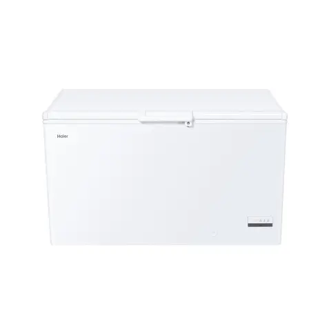 Haier HCE321DK 391L Wide Chest Freezer  - White - D Rated