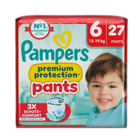 PAMPERS Culottes de Change Géantes Taille 6 x27