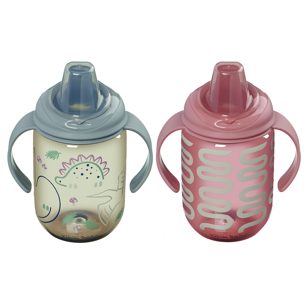 Vital Baby Hydrate Easy Sipper 350ml Natural 2 Packs