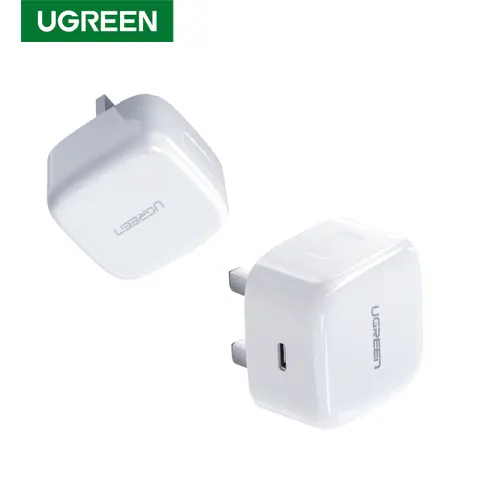 UGREEN PD 20w Fast Charger UK White