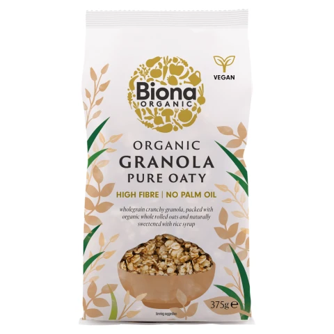 Biona Nutty Clusters Granola - 375G