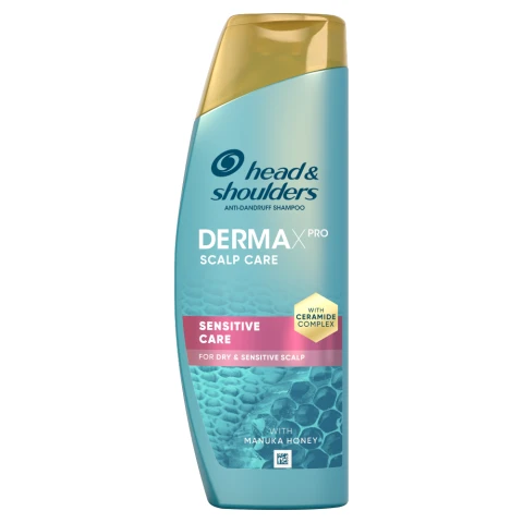 Head & Shoulders DermaXPro Sensitive Care Anti Dandruff Shampoo 300ml with Manuka Honey