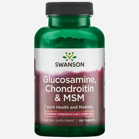 Glucosamine, Chondroïtine & MSM 250/200/150 120 tabletten