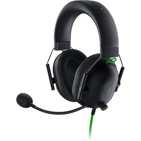 Razer BlackShark V2 X - Premium-E-Sports-Gaming-Headset (Kabelgebundene Kopfhörer mit 50-mm-Treibern, Rauschunterdrückung für PC, Mac, PS4, Xbox One & Switch) Schwarz