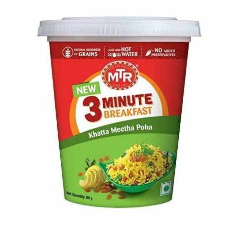MTR Instant Regular Poha Cup 80g