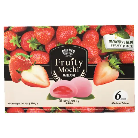 Royal Family Fruity Mochi-Strawberry 皇族果漾大福-草莓180g
