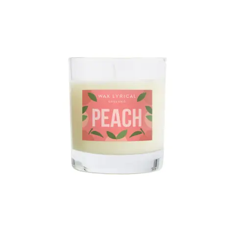 Wax Lyrical Candle Pop Fruits Peach, 586g, Up to 42 Hours Burn Time