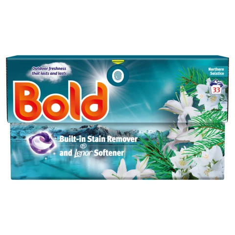 Bold PODS Washing Liquid Capsules 33 Washes , Northern Solstice