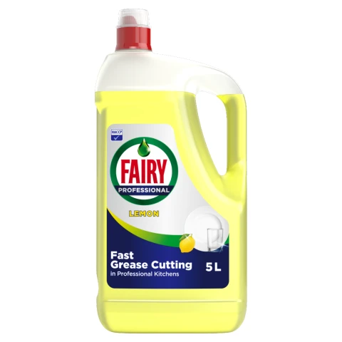 Fairy Professional Washing Up Liquid, Fresh Lemon Scent 5L