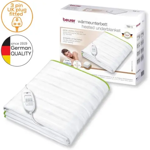 Beurer Heated Underblanket Full Size Double with 3 heat settings