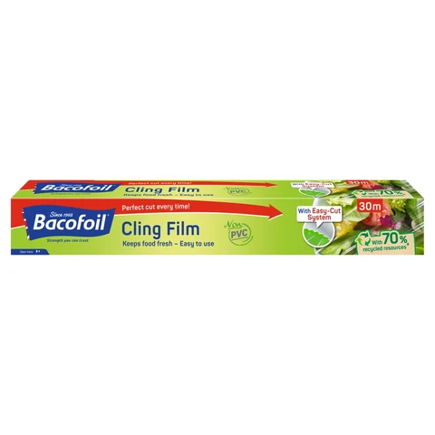 Bacofoil PVC Free Cling Film with EasyCut System 32.5cm x 30m
