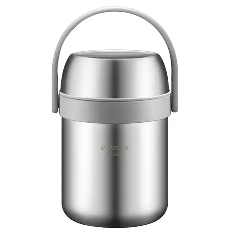 Maxcook 304 Stainless steel Insulated Food Jar 
Thermos for Hot Food - Vacuum Stainless Steel Thermal Lunch Box, Leakproof Soup Thermos, Wide Mouth Insulated Food Jar
1.5L MCTG0164