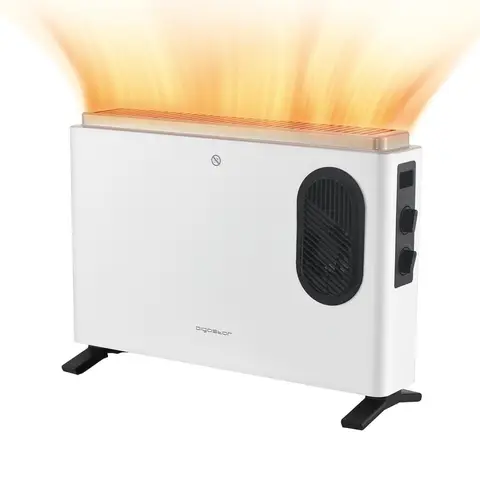 Aigostar Blanc 33ZDL - Electric convector heater - Heater - 2000W - White