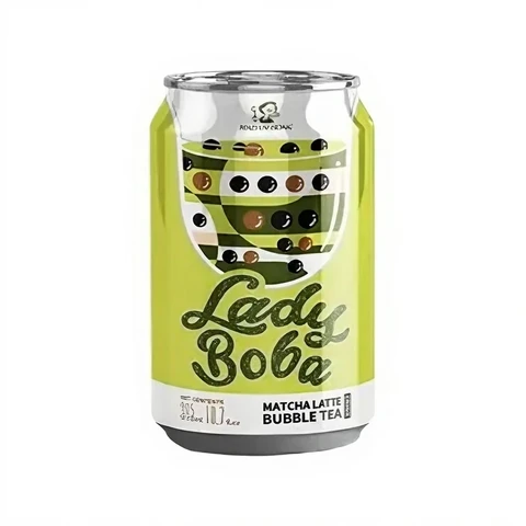 Frau Hong Lady Boba Matcha Latte Bubble Tea Getränk 315ml