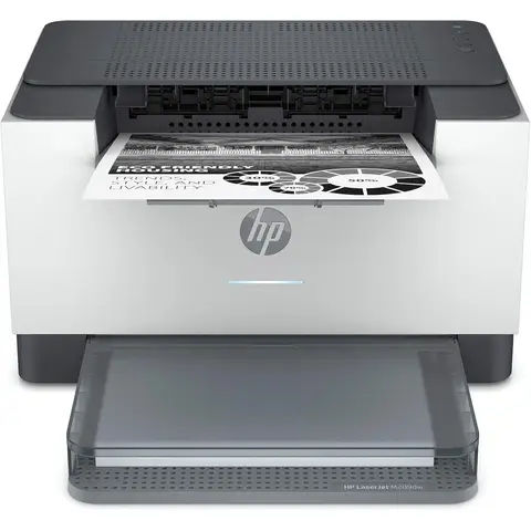 HP LaserJet M209dw Wireless Black & White Printer | 1 Year Limited Warranty | 2-sided printing | 150-sheet input tray Auto-On/Off technology | Best for small businesses and home offices