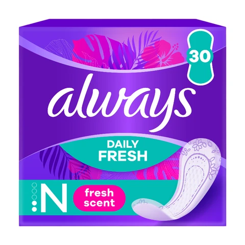 ALWAYS Fresh & Protect - Protège-slips Normal Deo - Lot de 30 unités