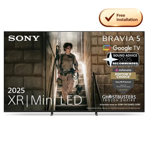 SONY 65" BRAVIA 5 MINI LED 4K ULTRA HD SMART GOOGLE TV