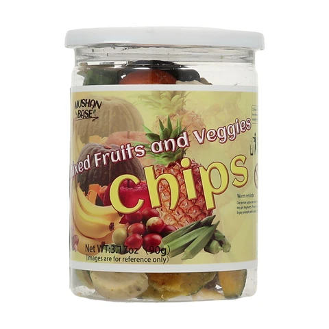 MUSHAN BASE Assorted Vegetable & Fruit Crisps 90g