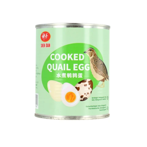 Shen Dan Œufs de caille cuits à l’eau 850 g