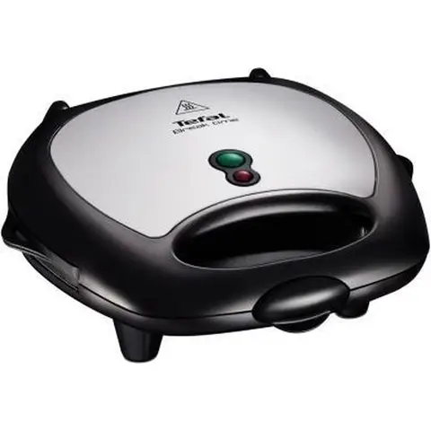 Tefal SW614831 Broodrooster en Panini Pers - 2 Sandwich Capaciteit - Anti-aanbak Platen - Gereed Licht