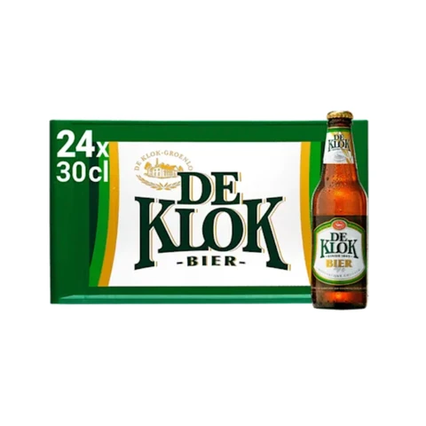 De Klok Pilsener Krat 24 x 300ml