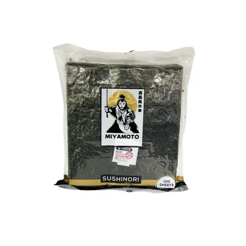 MIZONE Algues nori grillées 19 x 21 cm - 100 feuilles