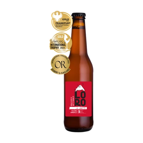LORO Janette Bière artisanale ambrée - 33 cl
