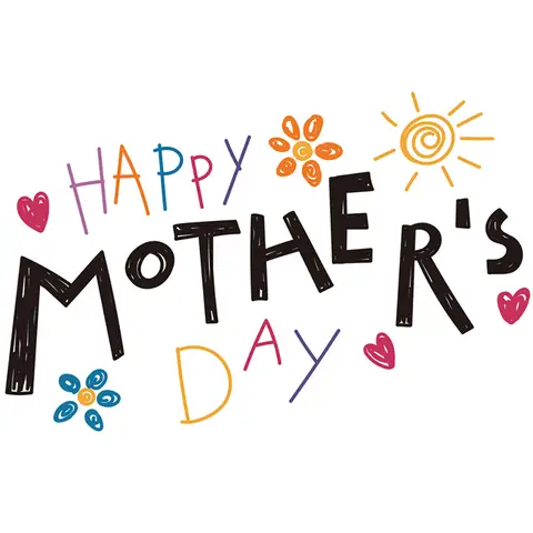 Mother's Day home decorations, DIY door stickers, gifts for mothers, home decorations