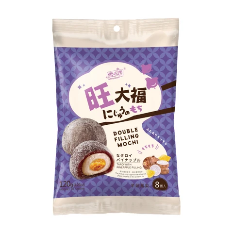 Mochi Saveur Ananas Taro 120G Yuki & Love