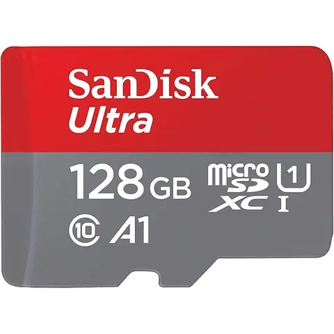 SANDISK Ultra microSDXC 128GB + SD Adapter