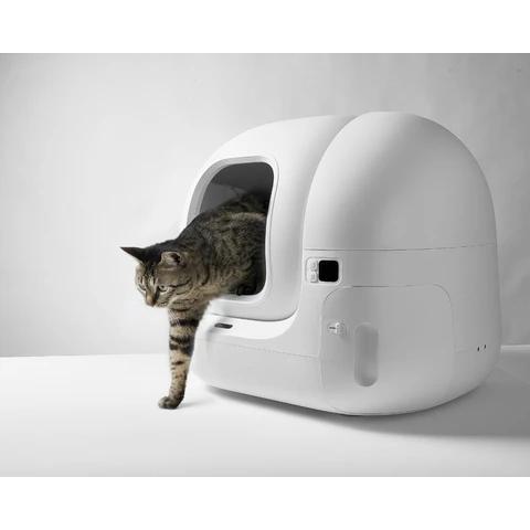 PETKIT Pura Max 2 Premium Automatische Katzentoilette 76 L Selbstreinigend, xSecure, Geruchsentfernung, App-Steuerung, Große Kapazität, Automatische Katzentoilette für mehrere Katzen