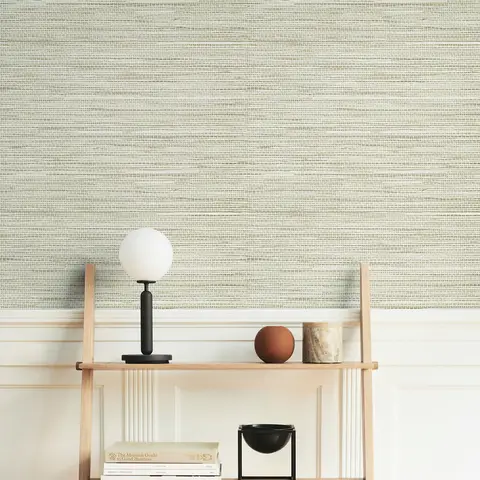 Murgall Woven Grass Peel and Stick Wallpaper Yellow 44x508cm 1 Roll