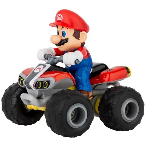 Carrera Nintendo Super Mario Quad RC Speelgoedvoertuig - 1:40 Schaal, rood