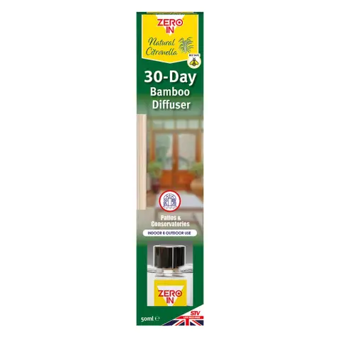 Zero In 30 Day Bamboo Citronella Diffuser