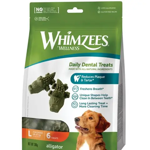 WHIMZEES Alligator Large (6Pk)