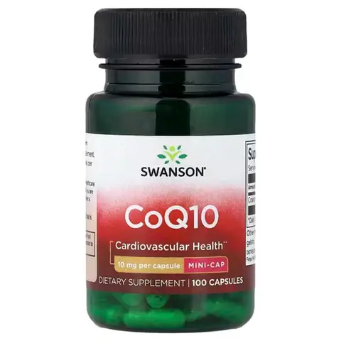 Swanson Coenzyme Q10 Heart Support 10mg Capsules - 100 Capsules