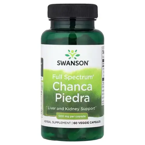 Swanson Fulkl Spectrum Chanca Piedra Kidney Health 500mg Daily Wellness Support Capsules - 60 Vegan Capsules