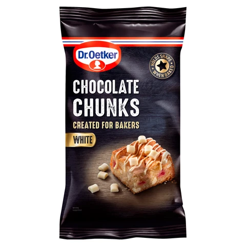 Dr Oetker White Choc Chunks 100g