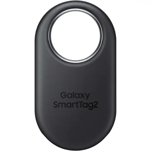 Samsung Galaxy SmartTag2 Bluetooth-Tracker, Kompassansicht, Nahbereichssuche, mit bis zu 500 Tagen Laufzeit, wasserdicht, schwarz (Packung mit 1)