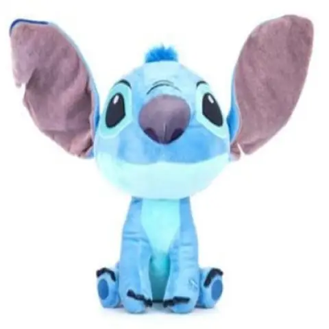 Disney Classic Lil' Bodz 20cm Stitch Soft Toy with Sound