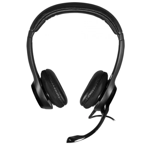 Logitech H390 USB-Headset mit Mikrofon, Stereo, kabelgebunden, Schwarz