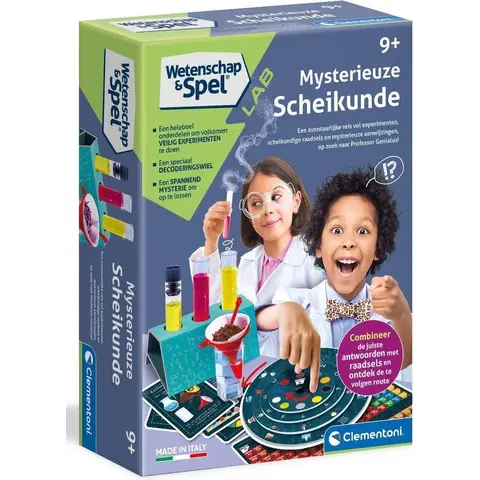 Clementoni chemie experiment kit - meerkleurig, 39,6 x 29,4 x 43,7 cm