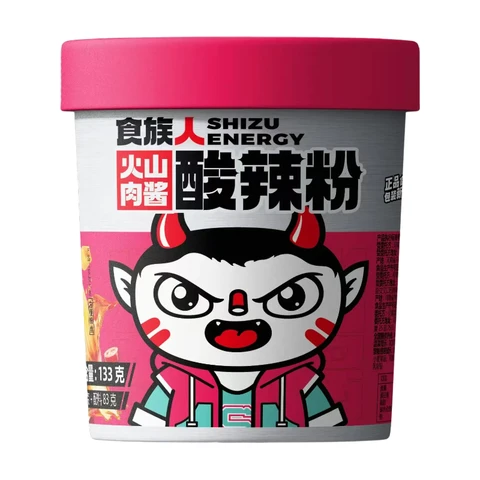 Shizuren Würziger Hot Pot Instant-Nudeln  Fleischsauce Geschmack 133g 