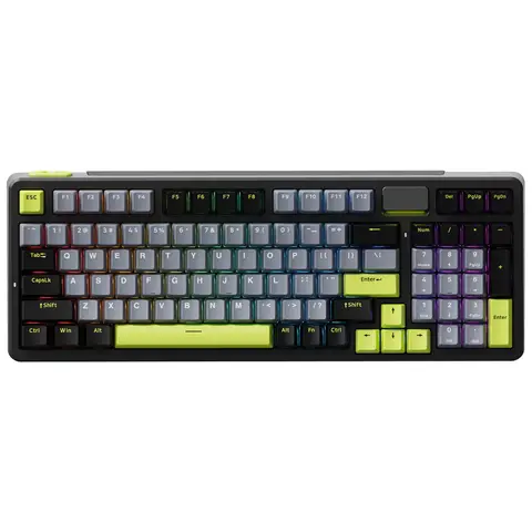 RAPOO V700DIY 96% Mechanical Tri-Mode Keyboards, QWERTY US layout, Gasket Mount-BG