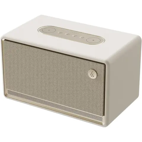 Edifier ES300 Tabletop Wireless Speaker, Hi-Res Audio Bluetooth 5.3 & 12H Long Playtime, Crystal Clear Sound Multiple Connectivity for Home Office Outdoor Desktop